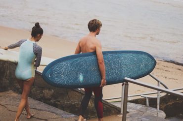 How is it to be a surfing couple ?