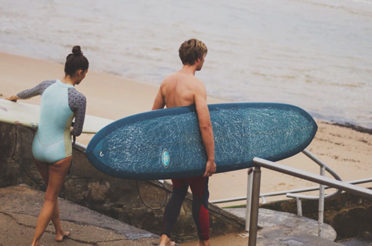 How is it to be a surfing couple ?