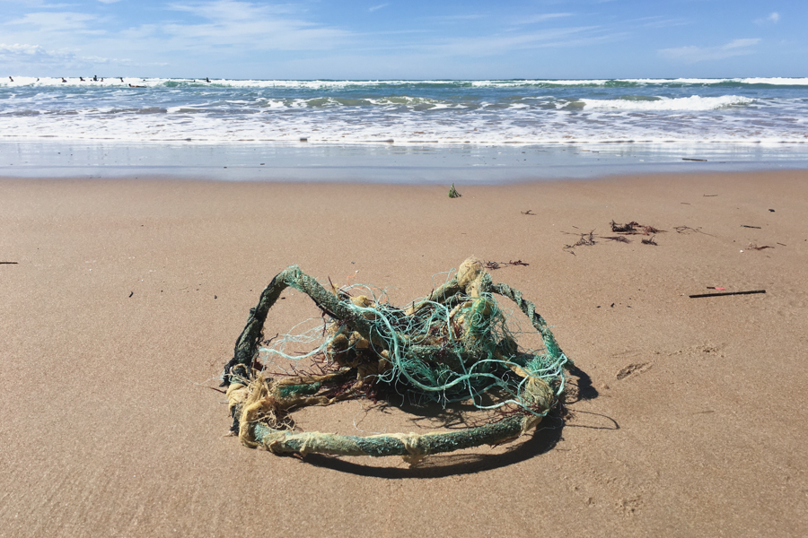 beach trash