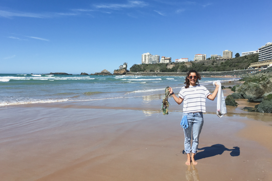 beach cleaning