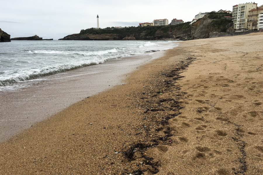 plage polluée