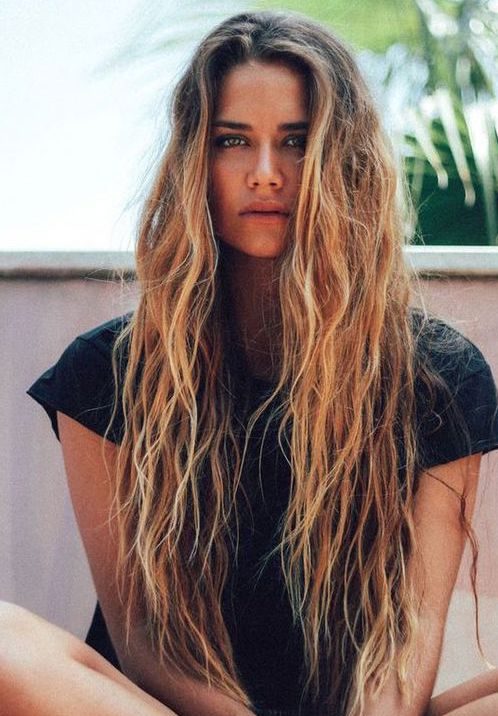 Surf Blonde Hair color | Surf hair, Surfer hair, Surfer girl hair